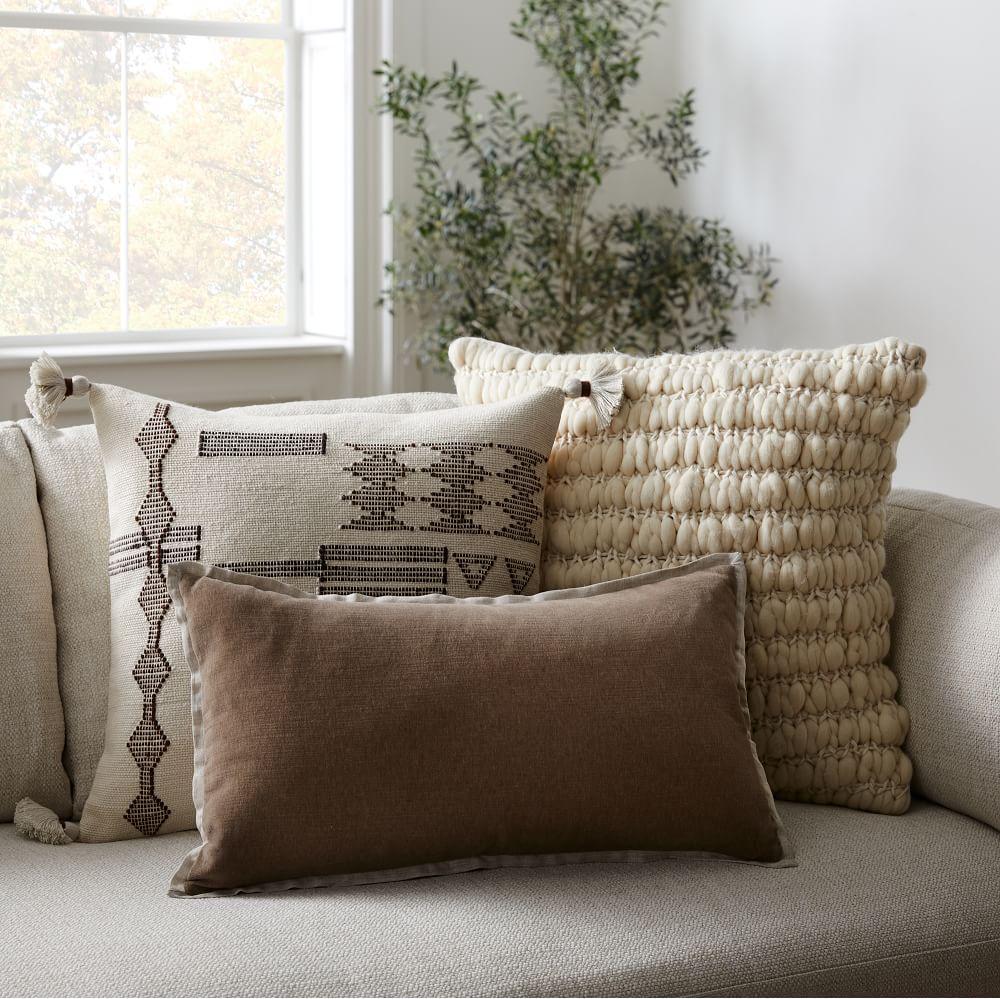 Chunky knit discount cushions